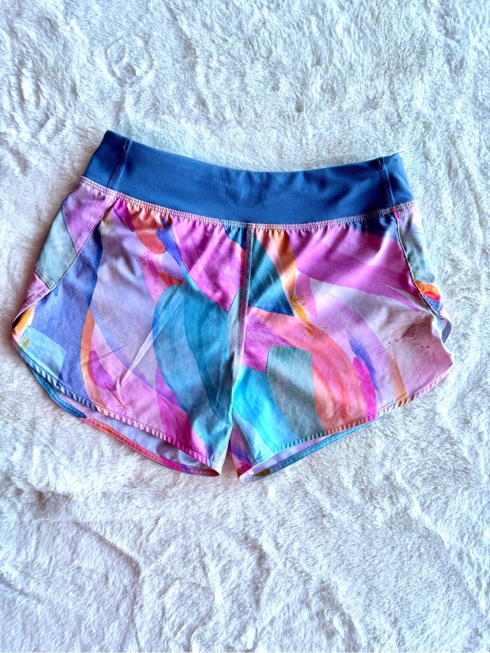 Athleta Girl “Girl the World” Athletic Shorts – Kids Size 12